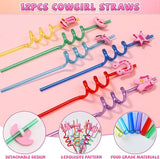 110Pcs Cowgirl Party Favors Hot Pink Princess Birthday Supplies for
