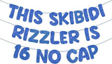 Fulmoon Pre Strung This Skibidi Rizzler Is 16 No Cap Glitter Banner #3