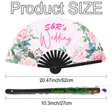 SeeWeLove Decorative Folding Fans Personalized Fans Custom Fan