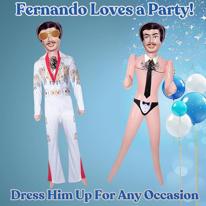 merrimix | 59" Blow Up Inflatable Doll Gag Gifts for Men Women