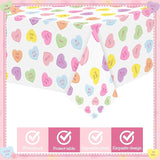 99Pcs Valentine's Day Party Supplies Conversation Heart Party