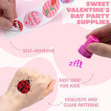 700+ Pcs Valentines Day Stickers Stampers & Tattoos Party Favor