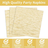 96pcs Summer Beach Party Plates and Napkins for Beach Party Supplies