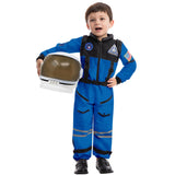 Spooktacular Creations Blue Astronaut Costume with Helmet, Space Suit