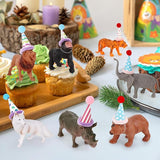 20 Pcs Jungle Animal Birthday Party Decorations Safari Animals