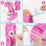 Foldable Dinosaur Piñata Pull String Dinosaur Birthday Party