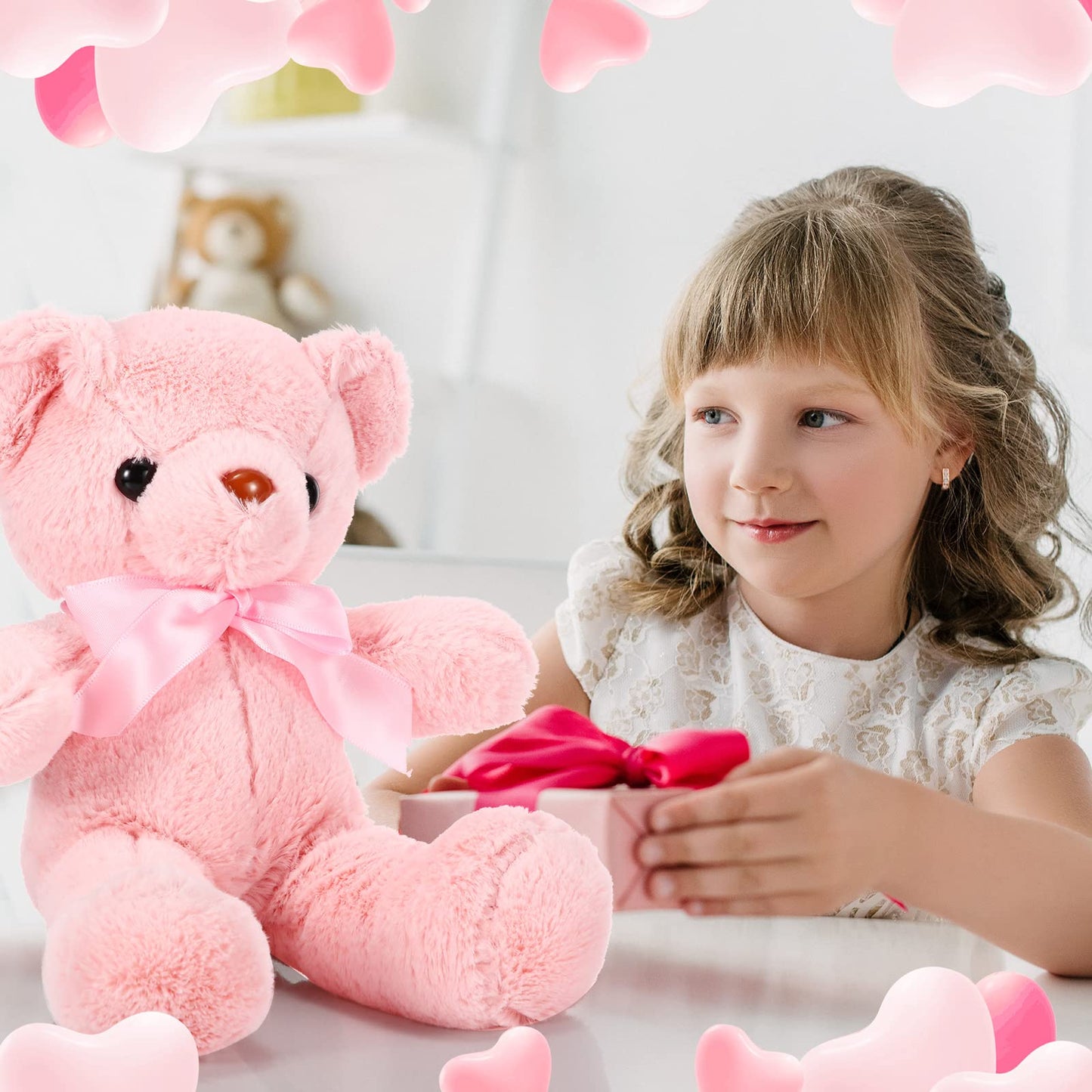Skylety 10 Pcs 12 Inch Bears Bulk Stuffed Animals Soft Gift Plush