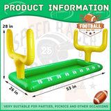 Inflatable Football Field Cooler Football Party Drink Cooler