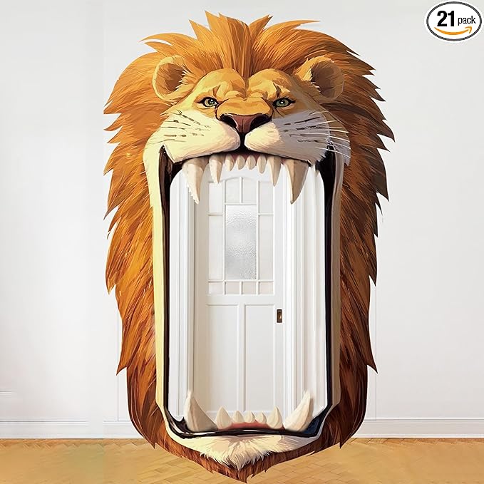Jungle Animals Birthday Party Decorations Lion Porch Banner Backdrop