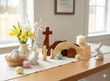 Easter Decorations for Home He Is Risen Decor Empty Tomb