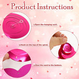 32 Pcs Valentines Party Decorations Pink Red Heart Hanging Swirls