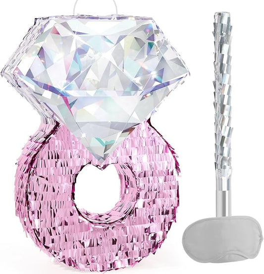 Diamond Ring Piñata Valentines Day Party Decoration Shiny Ring