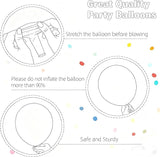 160pcs Black Balloons 12 Inch Matte Latex Balloons for Graduation