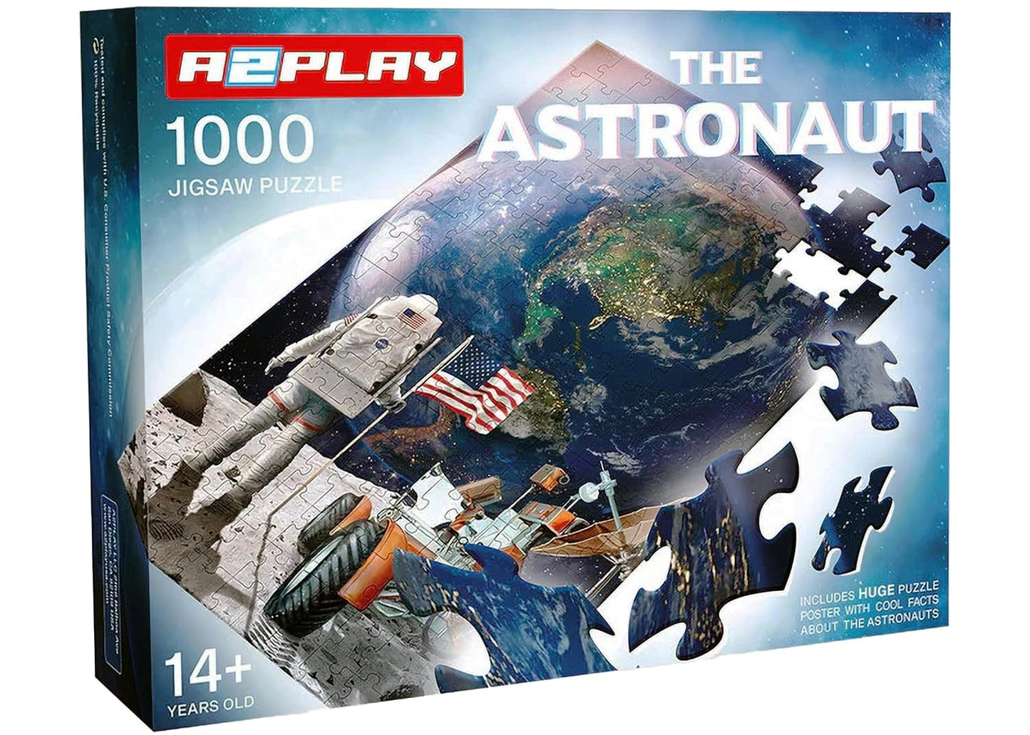 A2PLAY Space Jigsaw Puzzle for Adults 1000 Pieces, Planets in Space