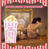 4 Feet Carnival Circus Decoration Popcorn Box Cardboard Cutout