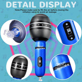 Zhanmai 12 Pieces Inflatable Microphones for Kpop Birthday Party Blow