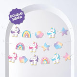 Big Dot of Happiness Unicorn Garland Banner Rainbow Birthday Party