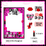 LaVenty Mean Girl Birthday Party Photo Booth Props Frame Mean Girl