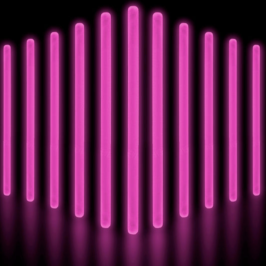 Glow Fever Glow Sticks Bulk Party Pack - 10" Large Glow Sticks - Neon