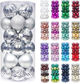 XmasExp 60mm/2.36" Christmas Ball Ornaments Shatterproof Christmas #4