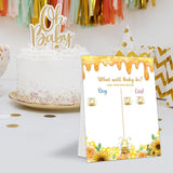 LNOKRIM Gender Reveal Party Games Bee Theme Baby Gender Reveal