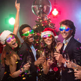 OLUPP 84 PCS LED Glasses, 5 Colors Light Up Glasses with 3 Light