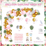 147 PCs Safari Baby Shower Decorations for Girl Party Inspo Jungle