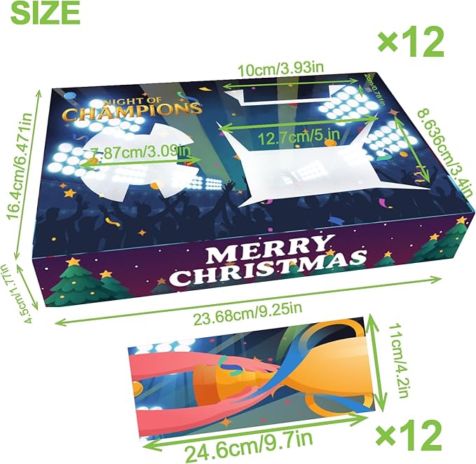 Movie Night Supplies(24pcs)-Neon Style Movie Night Snack
