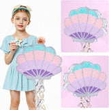 Mermaid Seashell Piñata Pink Shellfish Piñatas for Kids Girls