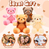 Skylety 10 Pcs 12 Inch Bears Bulk Stuffed Animals Soft Gift Plush