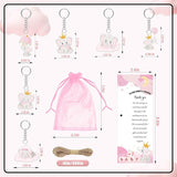145 Pieces Baby Shower Favors for Guest Pink Elephant Ballpoint Pens
