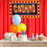 4 Pcs Casino Night Party Entryway Banner Decorations Casino Theme