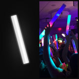 Promotional Party Sticks Foam Glow Sticks Bulk - 100 White Foam Light