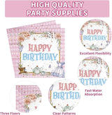 96Pcs Onderland First Birthday Party Supplies Onederland 1st