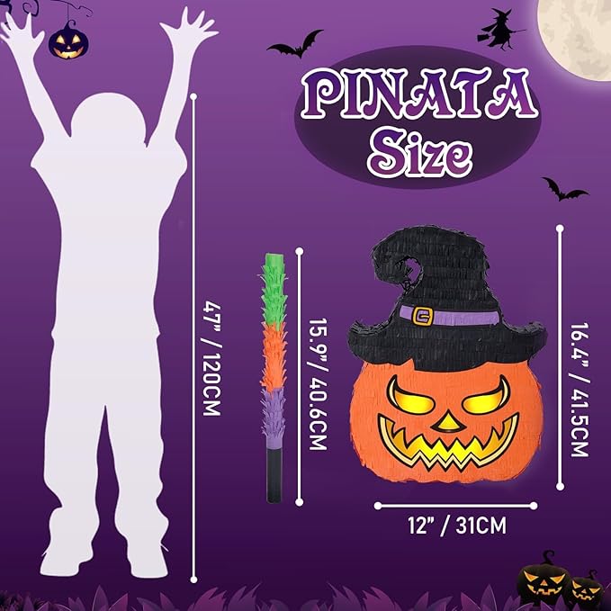 Halloween Pumpkin Piñata Wicked Pumpkin Piñata Halloween Jack O
