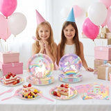 96 Pcs Happy Birthday Party Decorations Tableware Set Unicorn