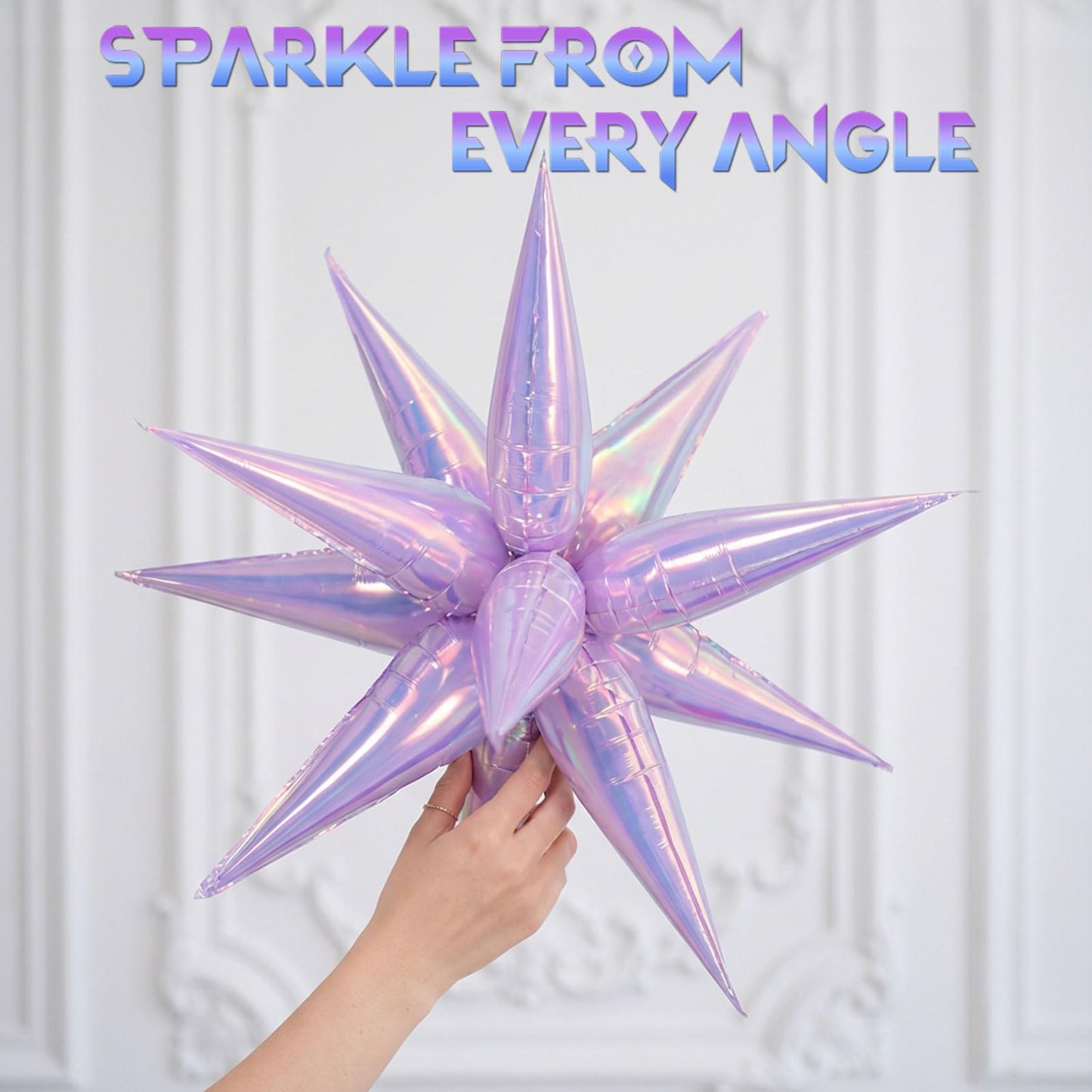Purple hot pink Blue Green Balloon Arch Garland Kit with Banner