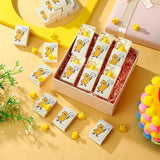 Yookeer 50 Sets Funny Resin Duck Gag Gift Bulk Yellow Resin Finger