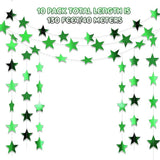 Patelai Glitter Star Garland Banner 2026 Graduation Decor 130 Feet #12