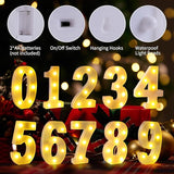 Marquee Numbers 1st First Birthday Decorations for Girls Boys One