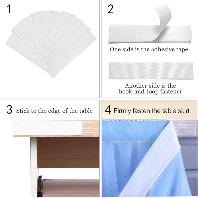 Baby Blue Table Skirt for Baby Shower Boy 6ft Light Blue Tulle Tutu