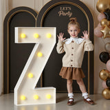 Mixifox Marquee Letters 3 Feet Tall, 3FT Large Light up Letters Z, Big