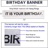 It is Your Birthday Banner, The Office Dwight Theme Husband Boyfriend