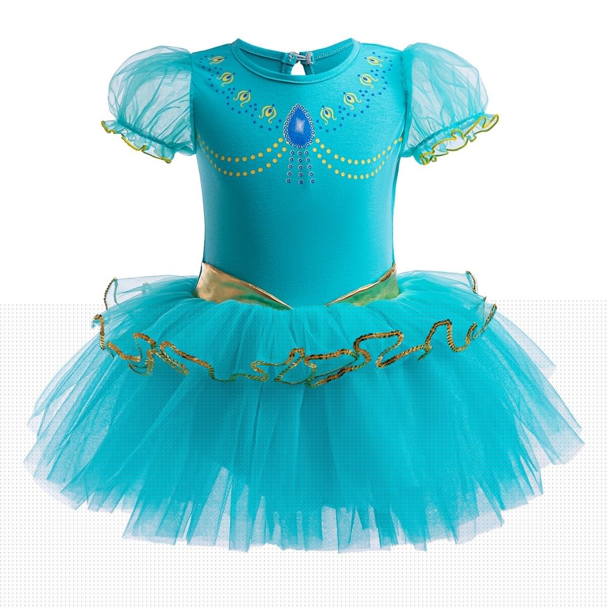 MYRISAM Jasmine Princess Leotards for Baby Girls Ballet Dance Tutu