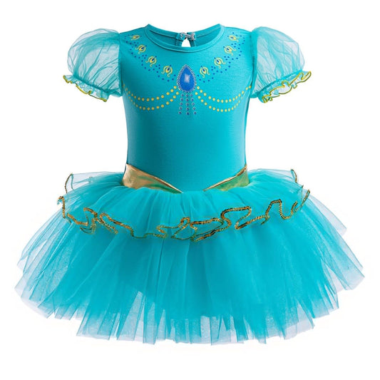 MYRISAM Jasmine Princess Leotards for Baby Girls Ballet Dance Tutu