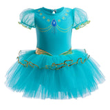 MYRISAM Jasmine Princess Leotards for Baby Girls Ballet Dance Tutu