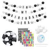 DIY Giant Friendship Bracelet Birthday Garland Kit with Letters Ball