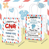 Gilprop 48 Pcs CNA Week Gifts Bags Bulk Double Sided CNA Thank You