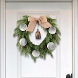 Velvet Ornaments for Christmas Tree Decorations - Sage Green Xmas