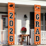 DAZONGE 2026 Graduation Party Decorations Orange and Black - Congrats